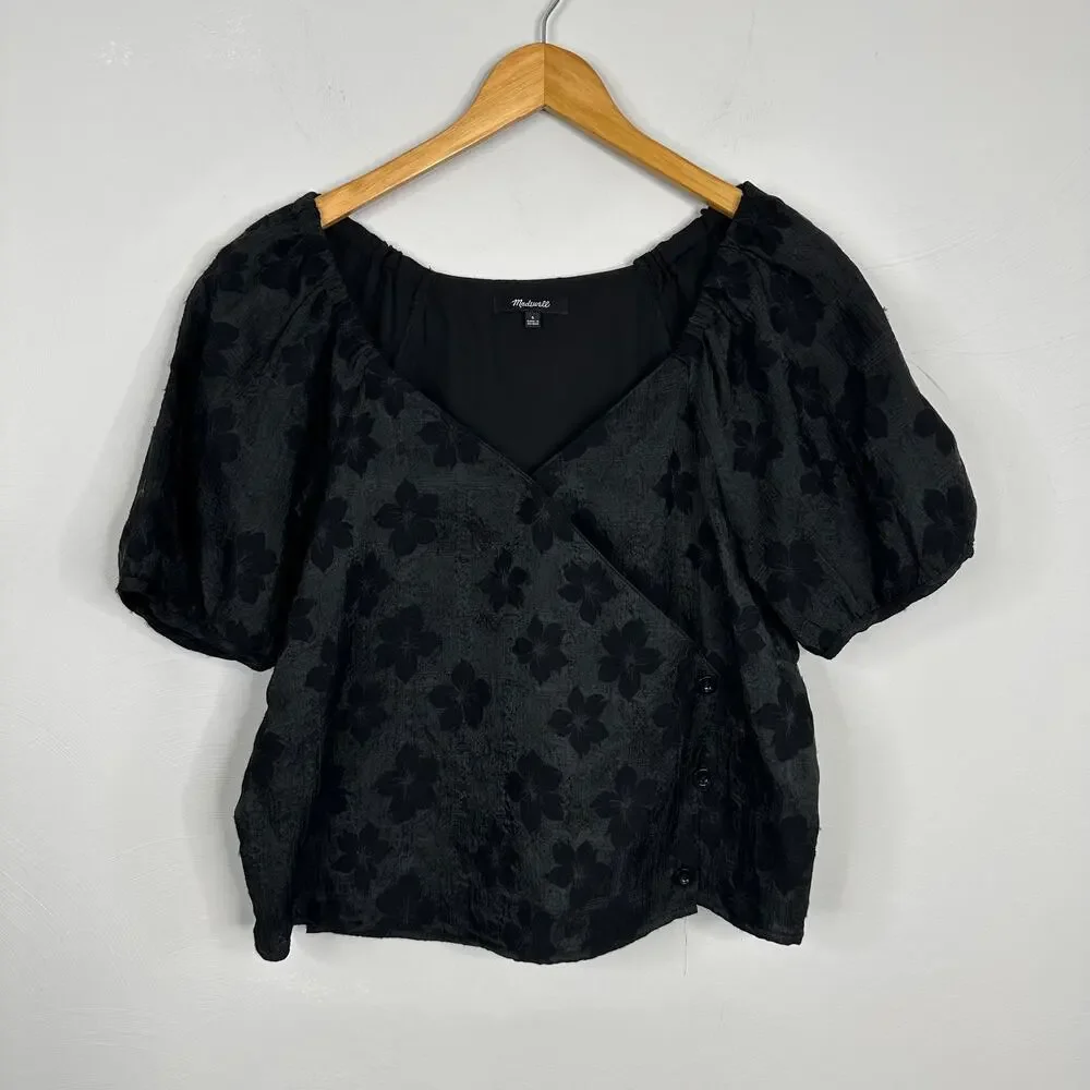 Madewell black puff